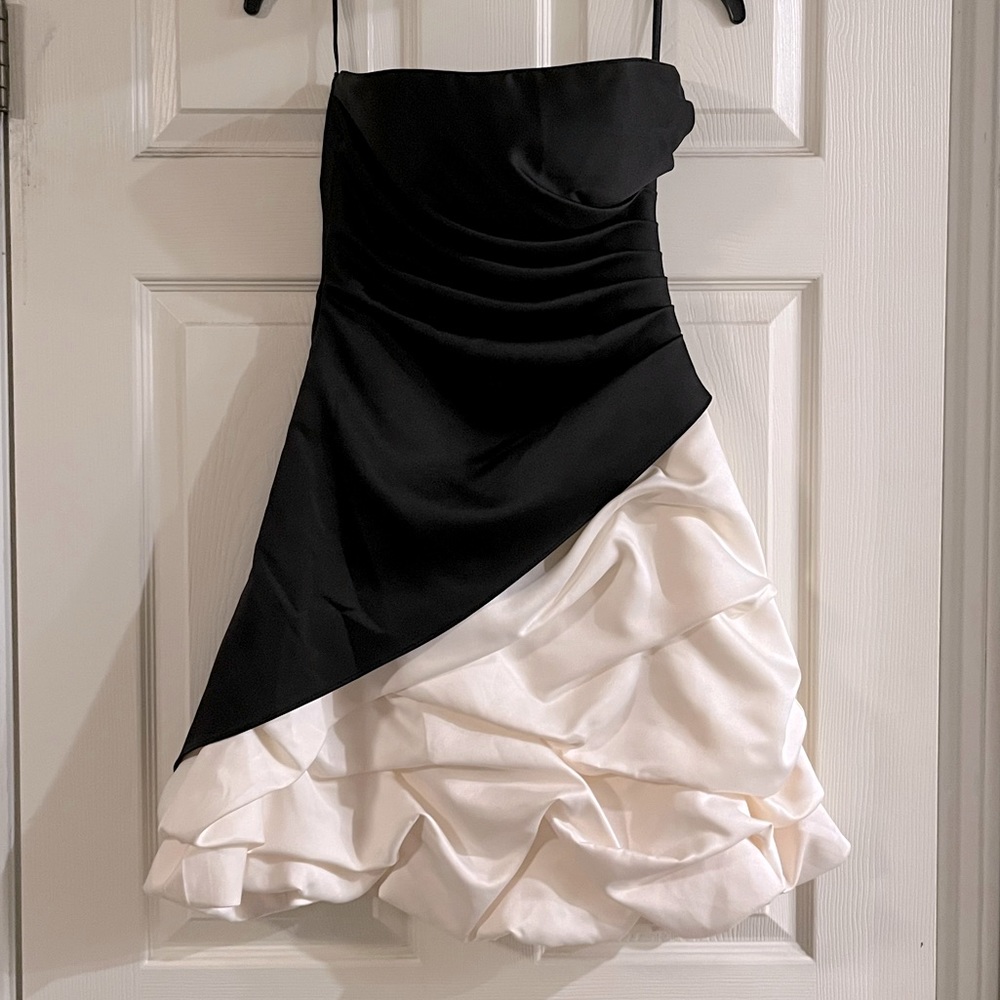 Black and White Formal Dress